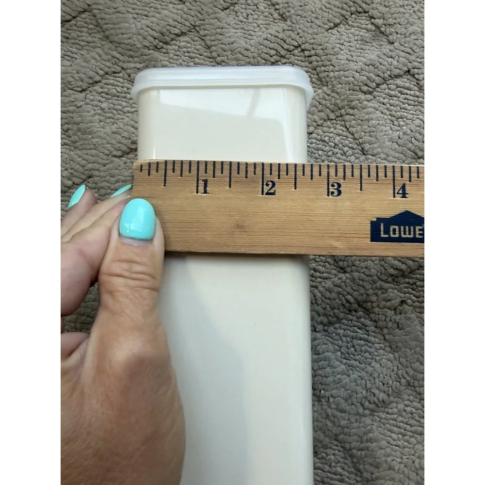 Vintage Tupperware Cheese Cracker Storage Container #1696-1 w/ Tray & Lid